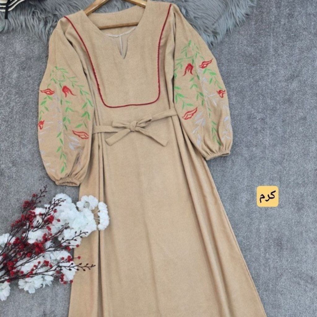 خرید آنلاین کفتان گلدوزی نازگل