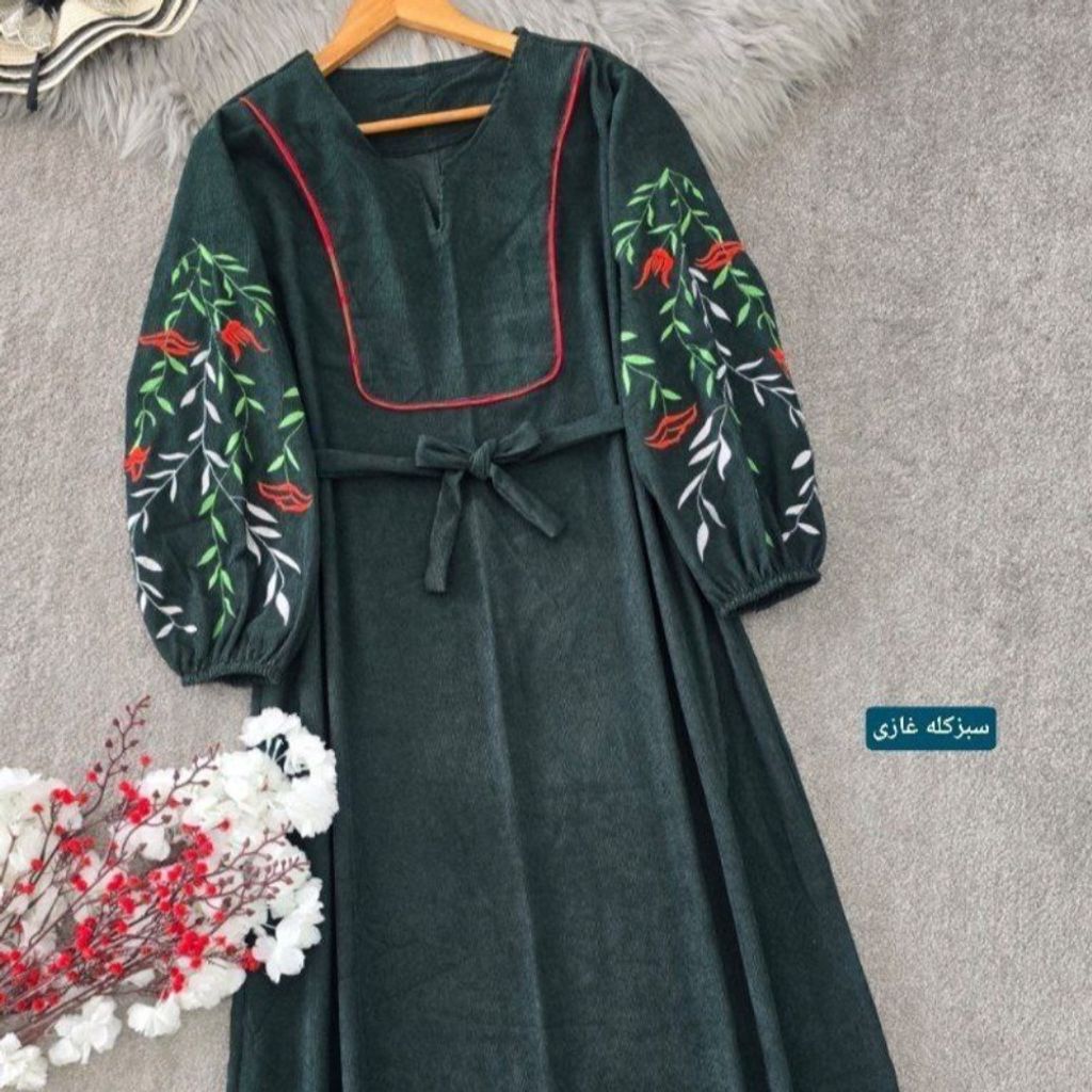 قیمت ارزان کفتان گلدوزی نازگل