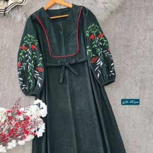 قیمت ارزان کفتان گلدوزی نازگل