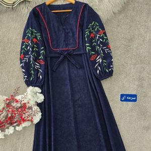 خرید انلاین کفتان گلدوزی نازگل