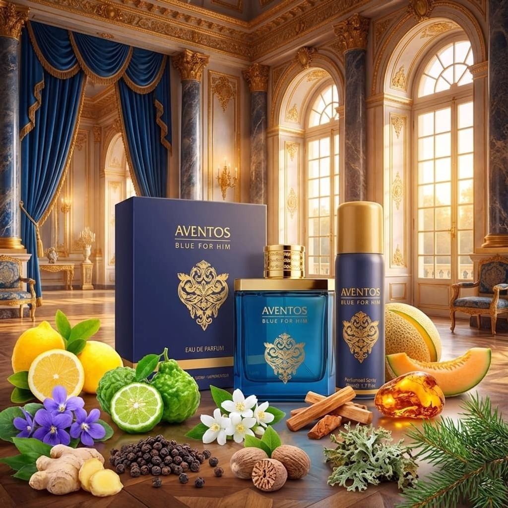 فروش اینترنتی عطر اصل امارات مردانه کرید ارولفا کرید آبی فراگرنس ورد با اسپری رایگان