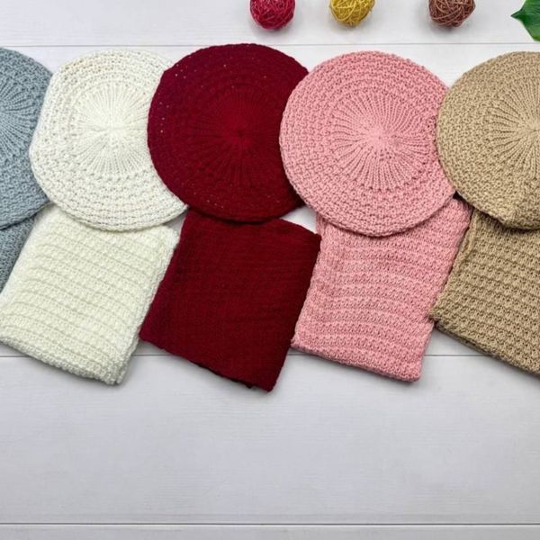 کلاه و شال گردن زنانه و دخترانه