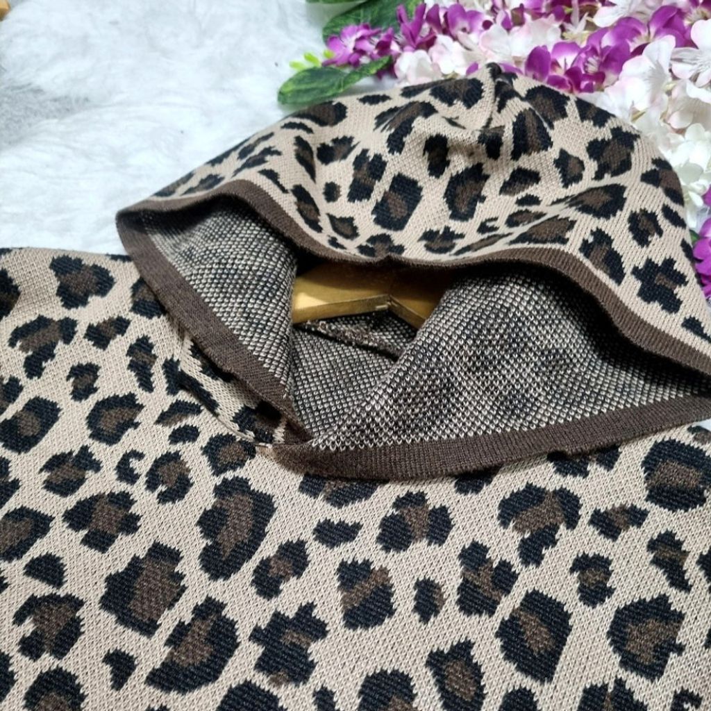 خرید انلاین ست بافت زنانه پلنگی فینگردار