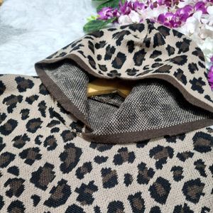 خرید انلاین ست بافت زنانه پلنگی فینگردار