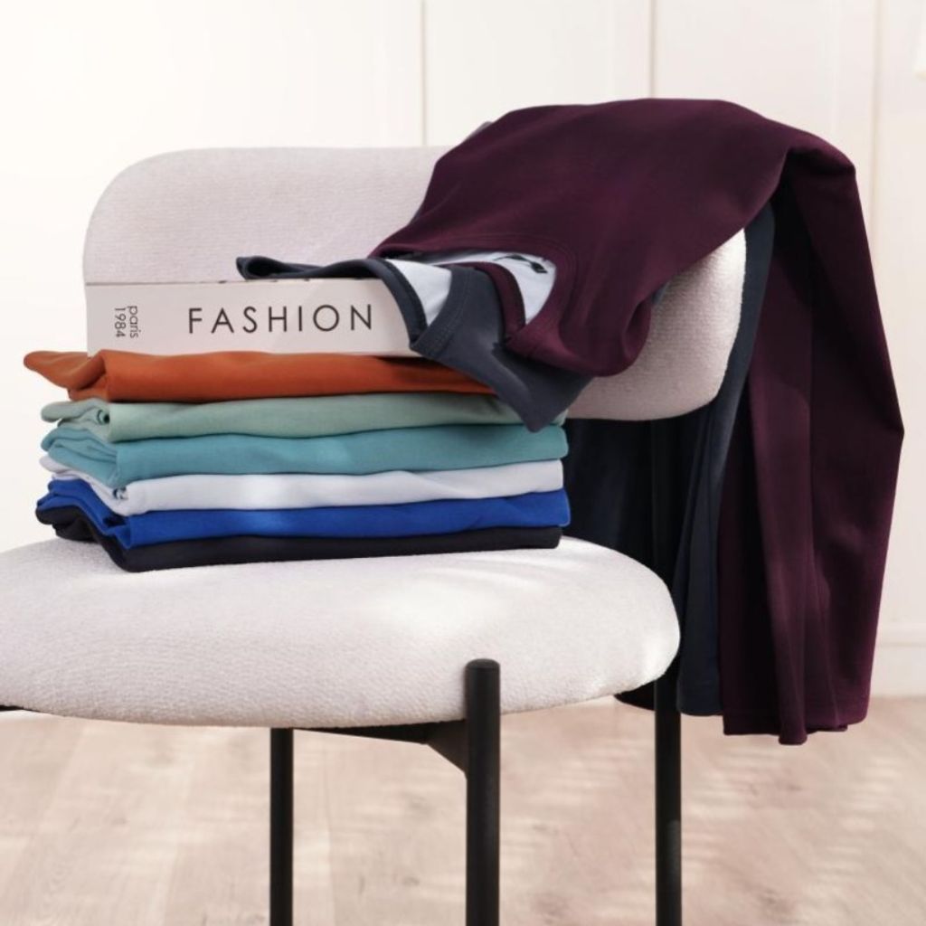 خرید انلاین بلوز آستین بلند ساده پاد