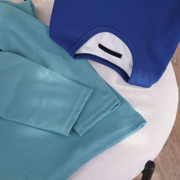 بلوز آستین بلند ساده پاد