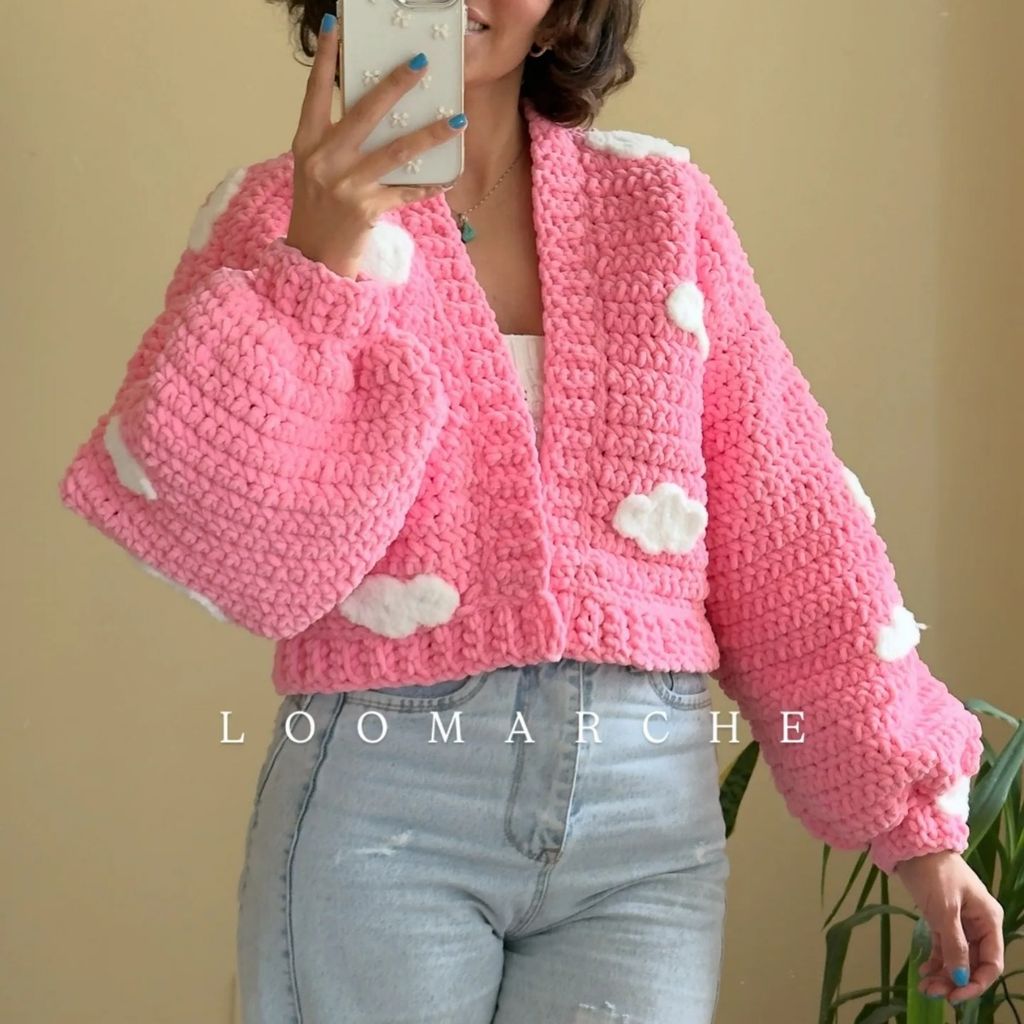 خرید اینترنتی بافت دخترانه loomarche