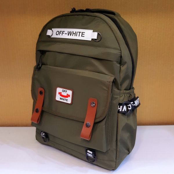 کوله پشتی off White سبز