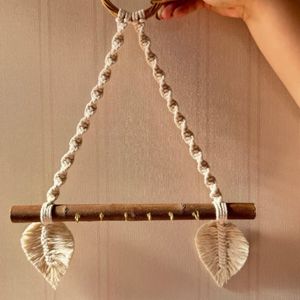 جاکلیدی مکرومه بافی مدل بوهو