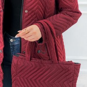 قیمت ارزان کاپشن کیف دار پارسی