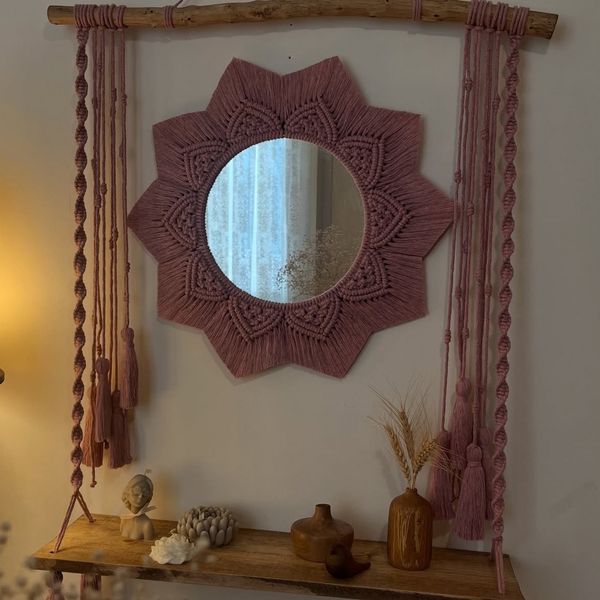 شلف مکرومه بافی مدل شنتیا