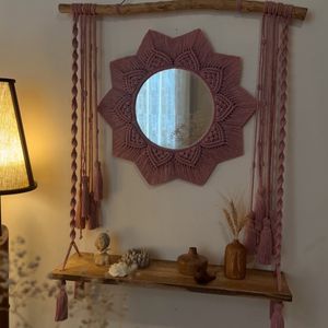 شلف مکرومه بافی مدل شنتیا