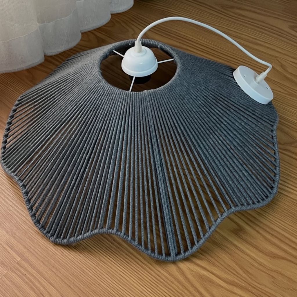 قیمت لوستر مکرومه بافی مدل لاله