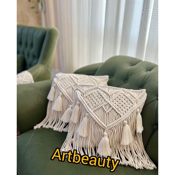 کاور کوسن مکرومه مدل خاطره