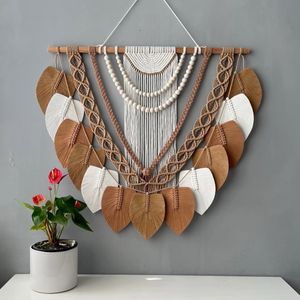 مشخصات دیوار کوب‌ فاخر مکرومه بافی مدل ارکیده