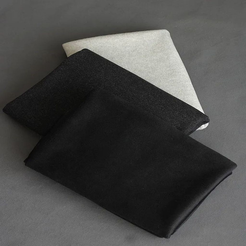 خرید اینترنتی قیمت پارچه فوتر سموری 1159 - رنگ مشکی