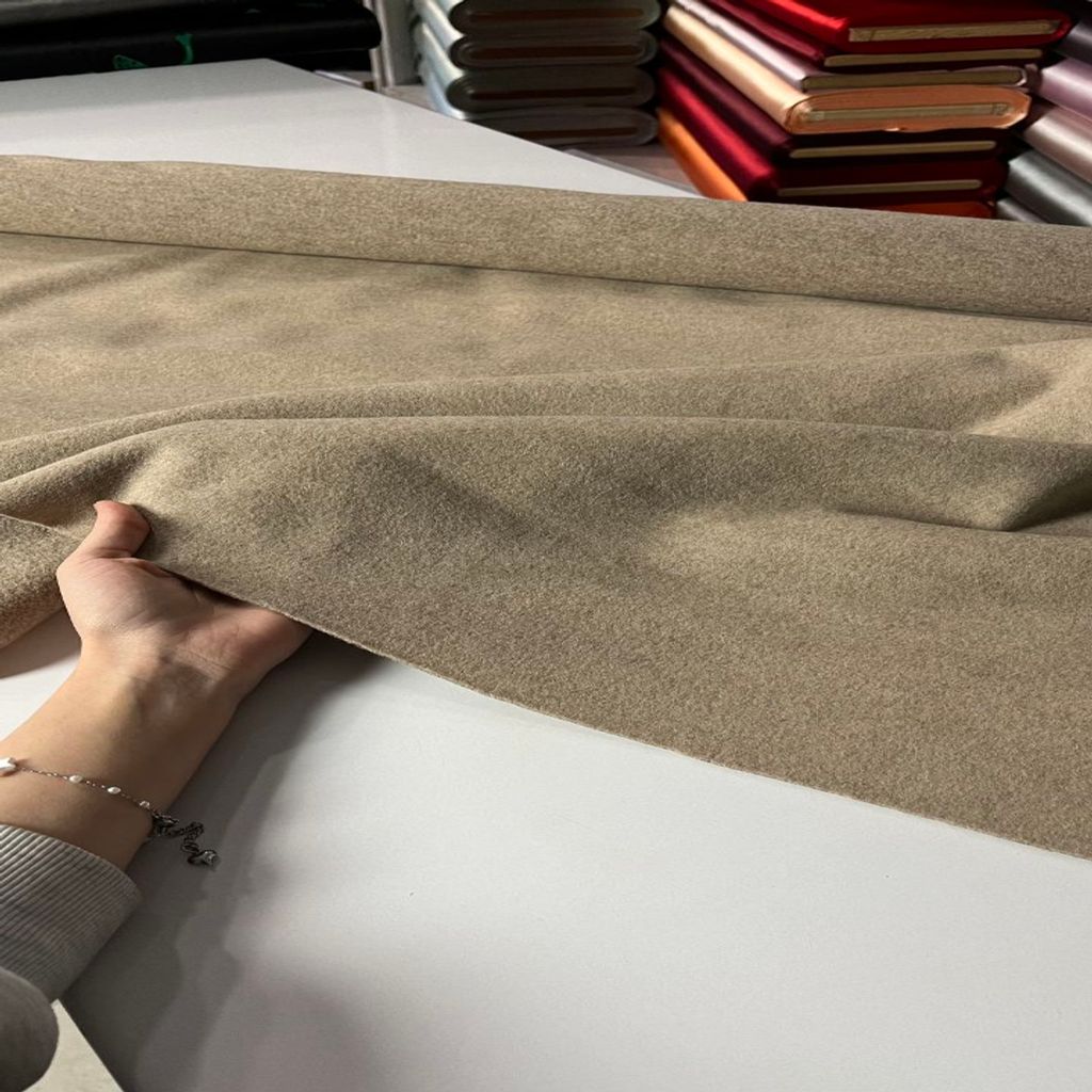 خرید اینترنتی قیمت پارچه فوتر سموری 1159 - رنگ موکا