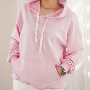 قیمت ارزان هودی دورس صورتی پاد