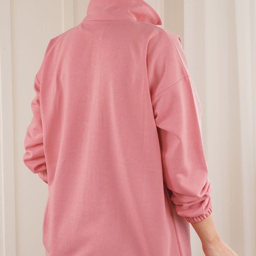 قیمت ارزان دورس نیم زیپ ساده پاد