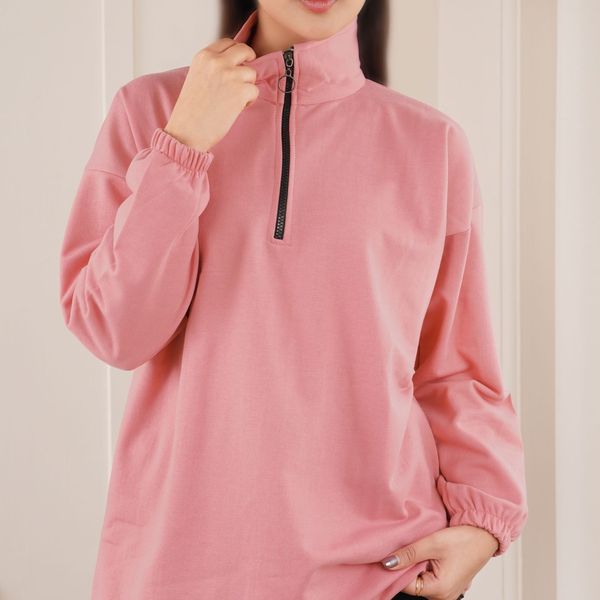 دورس نیم زیپ ساده پاد