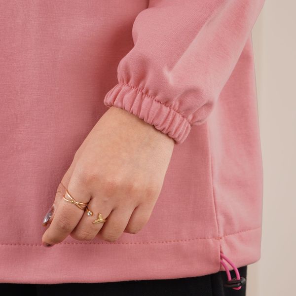 دورس نیم زیپ ساده پاد