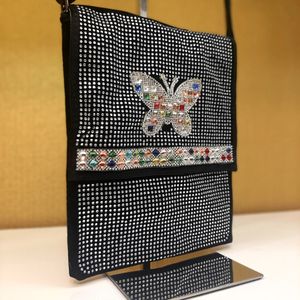 خرید اینترنتی کیف نگین کاری دوشی