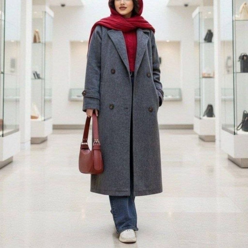 فروش اینترنتی پالتو فوتر پشمی