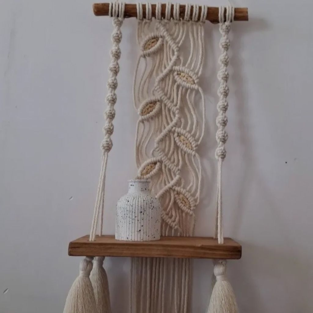 مشخصات مینی شلف مکرومه بافی مدل سنا