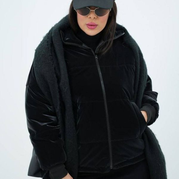 کاپشن زنانه و دخترانه طرح ساردین