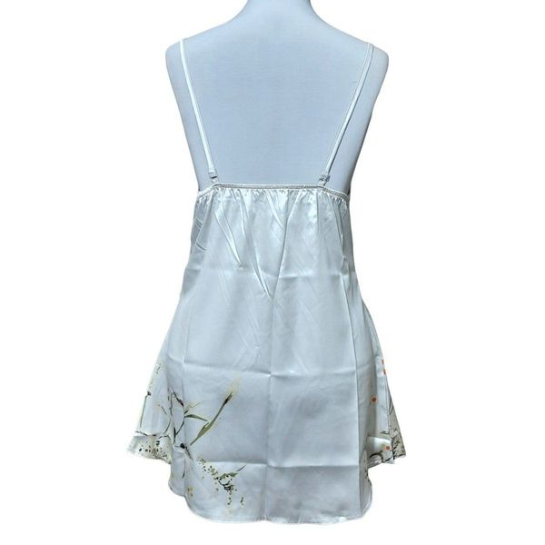 لباس خواب ساتن یک تکه طرح دار برند کویین