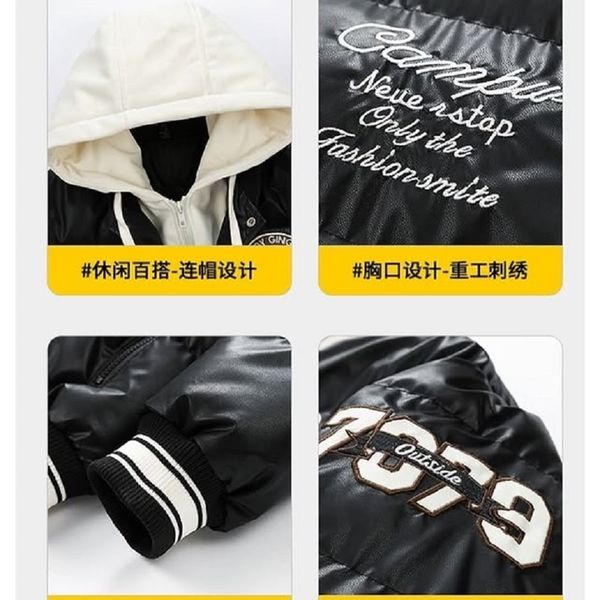 کاپشن چرم نانو