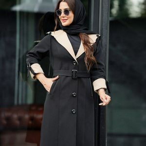 مانتو زنانه کلاهدار طرح سمانه