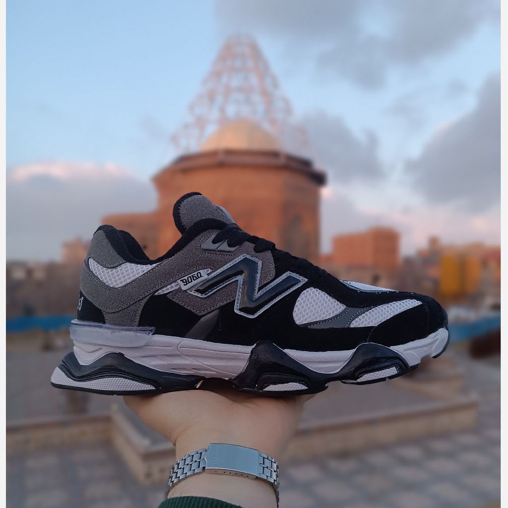 قیمت ارزان کتونی مردانه نیوبالانس 9060 مشکی طوسی کیفیت بالا