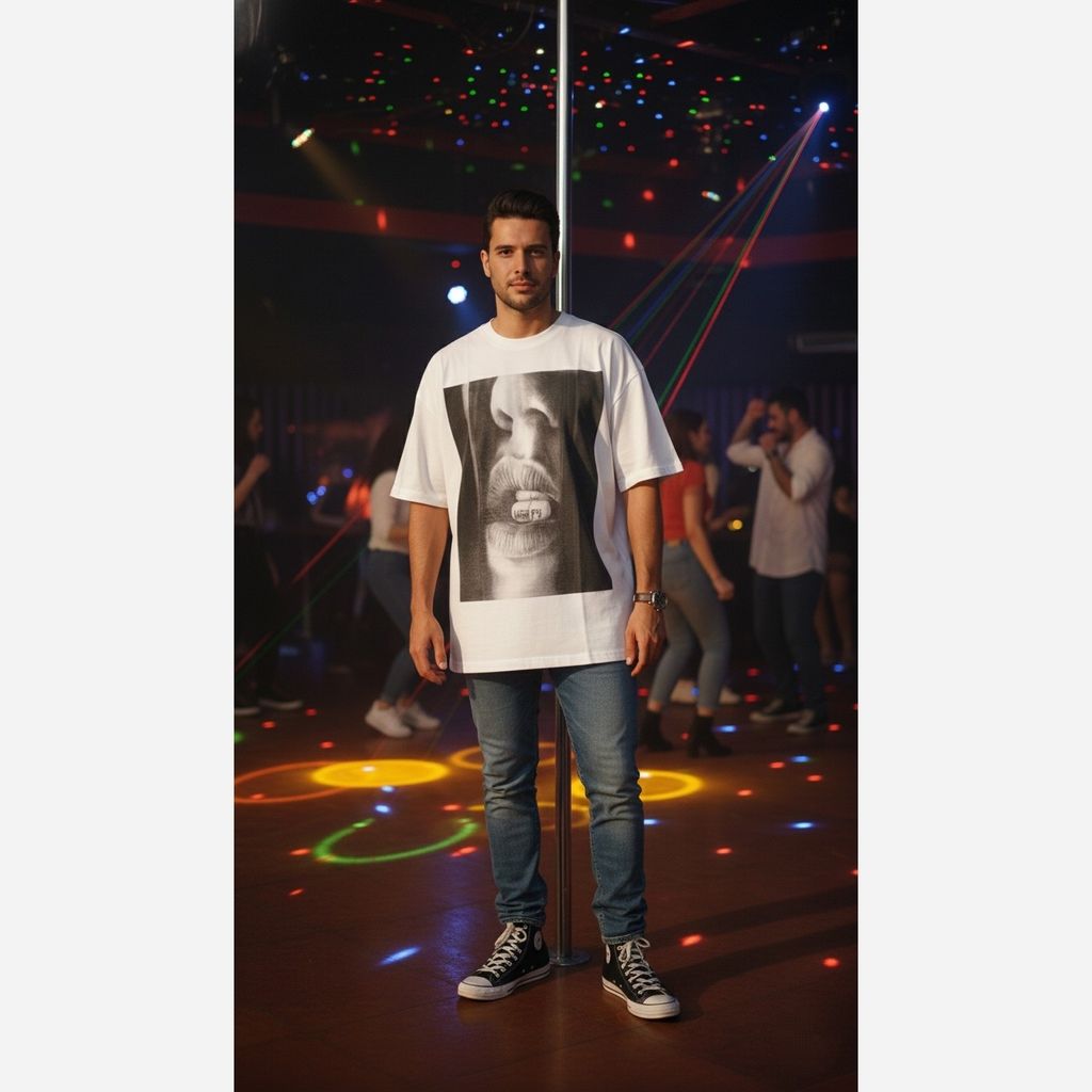 مشخصات تیشرت مردانه و زنانه لانگ و لش danger fashion