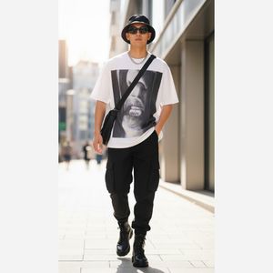 خرید اینترنتی تیشرت مردانه و زنانه لانگ و لش danger fashion