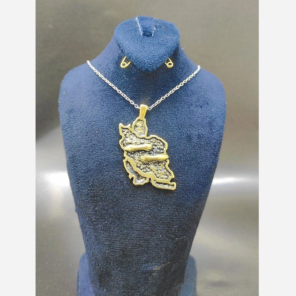 مشخصات گردنبند آغوش ایران مردانه