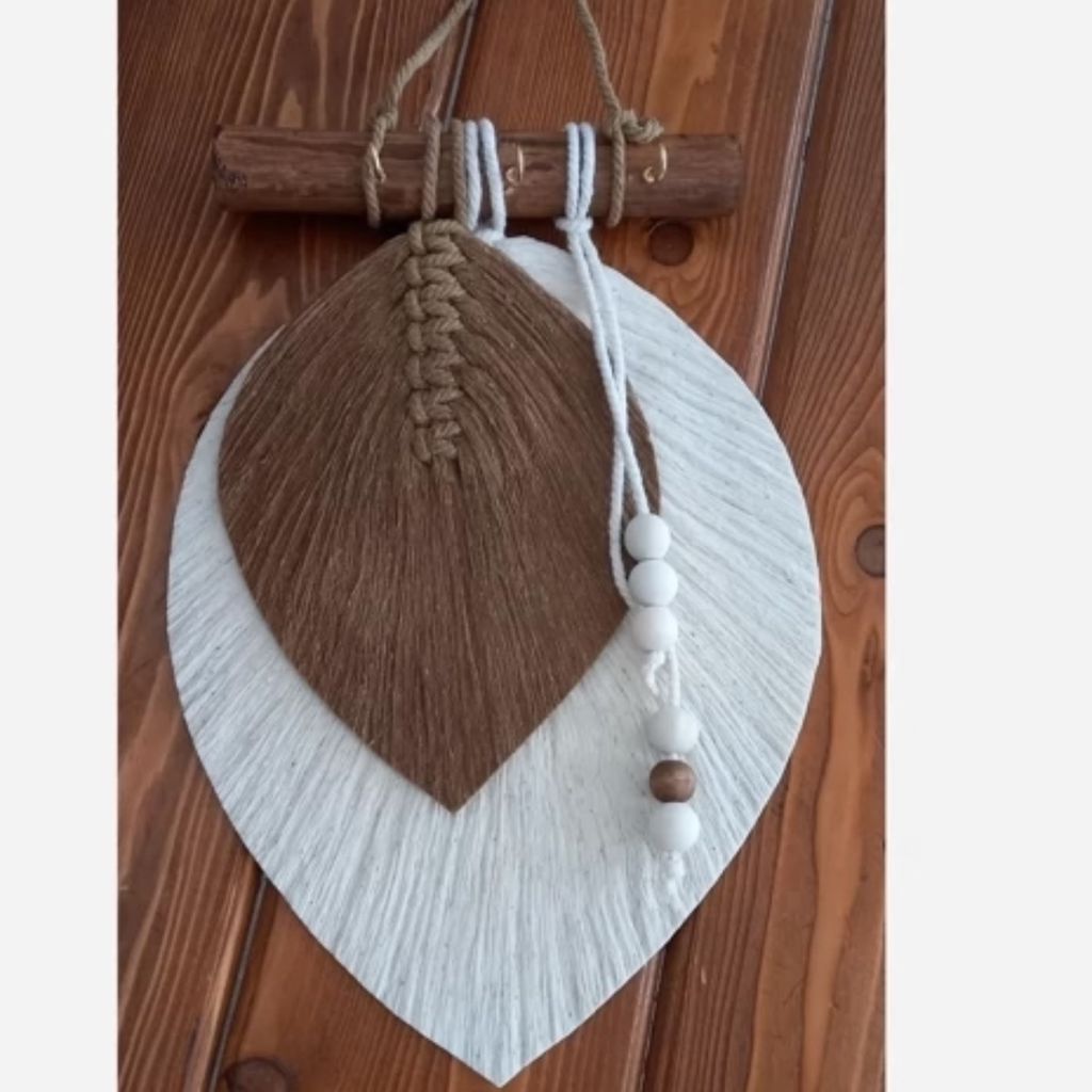 مشخصات جاکلیدی برگ مکرومه بافی کادویی