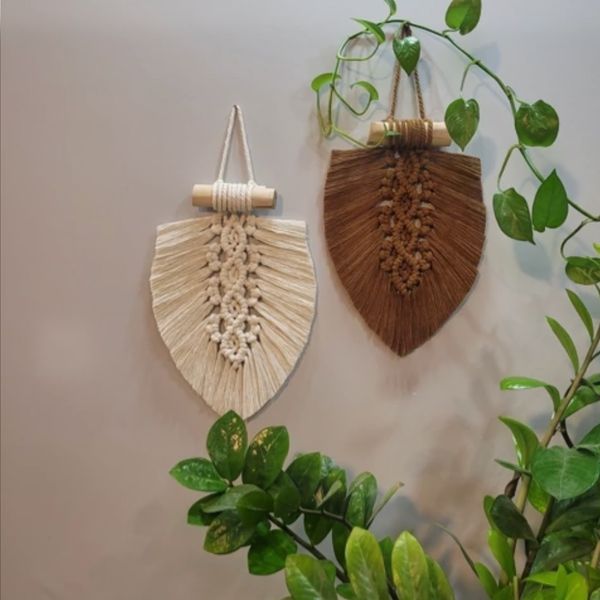 دوبرگ مکرومه بافی مدل رویایی