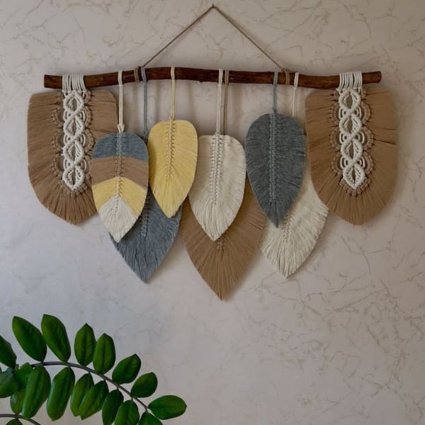 برگ مکرومه دکوراتیو مدل آناهیتا