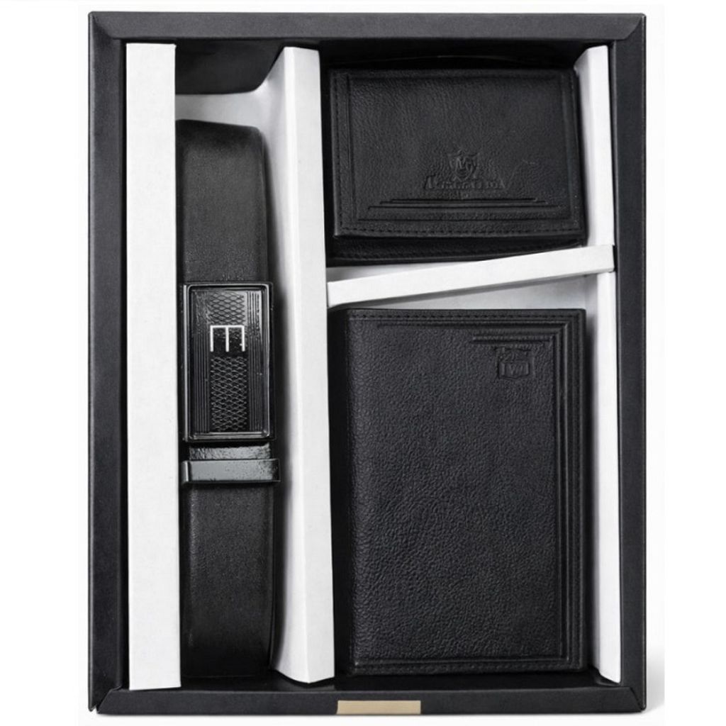 مشخصات ست مردانه کیف و کمربند مدل M101