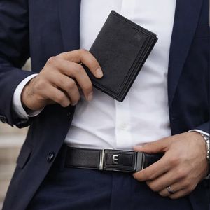 ست مردانه کیف و کمربند مدل M101