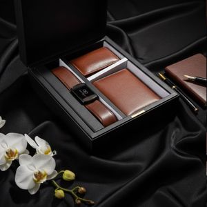 قیمت ارزان ست مردانه کیف و کمربند مدل M101