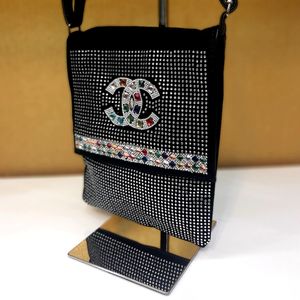 کیف دوشی نگین دار