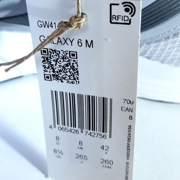 کفش مردانه اسپرت آدیداس Galaxy 6M طوسی