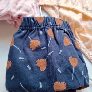 خرید اینترنتی شورت نخی زنانه لبفه ای سوپر نخپنبه بسته 6 عددی