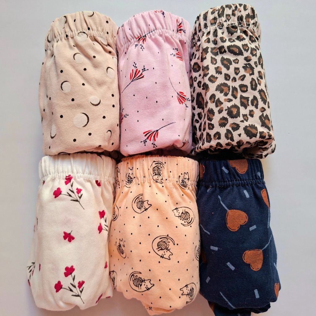 خرید آنلاین شورت نخی زنانه لبفه ای سوپر نخپنبه بسته 6 عددی