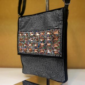 کیف دوشی نگینی