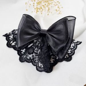 گیره مو فرانسوی پاپیون و دانتل