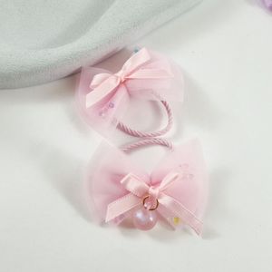 خرید اینترنتی کش مو پاپیونی تور ظریف دخترانه | جفتی