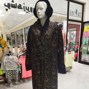 قیمت ارزان پالتو خز سایزبزرگ زنانه plt5e5